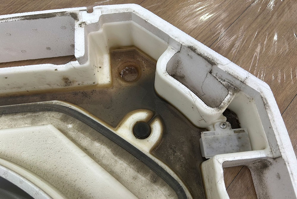 室外機クリーニング前